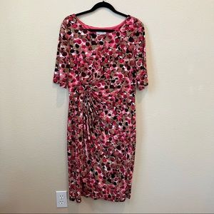 Classic Wrap Dress, Size 16